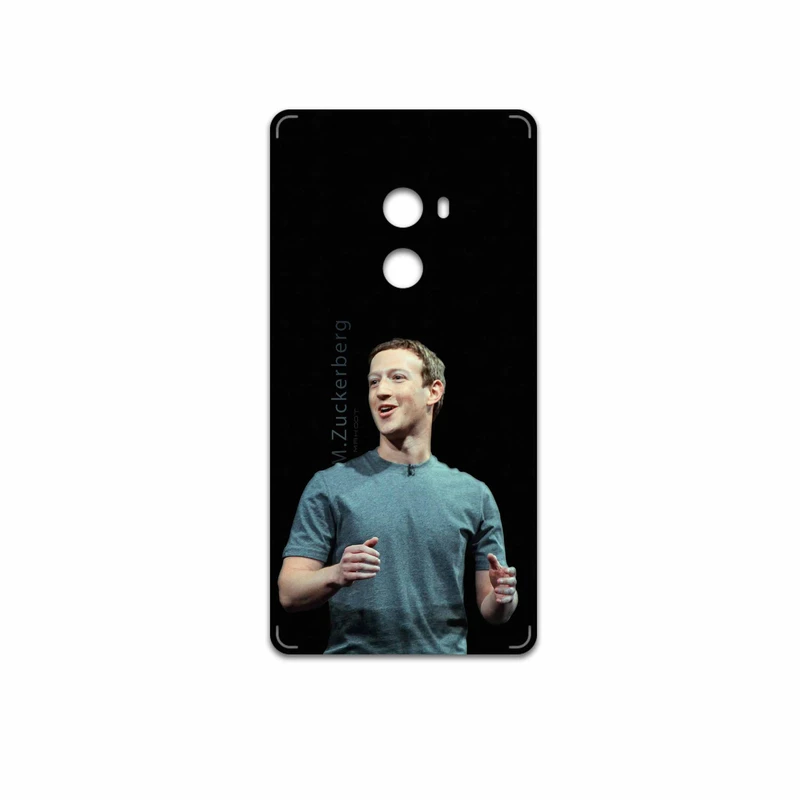 برچسب پوششی ماهوت مدل Mark Zuckerberg مناسب برای گوشی موبایل شیائومی Mi Mix 2