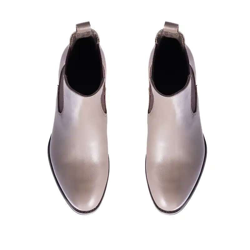 نیم بوت زنانه کد 1271 رنگ ویزون