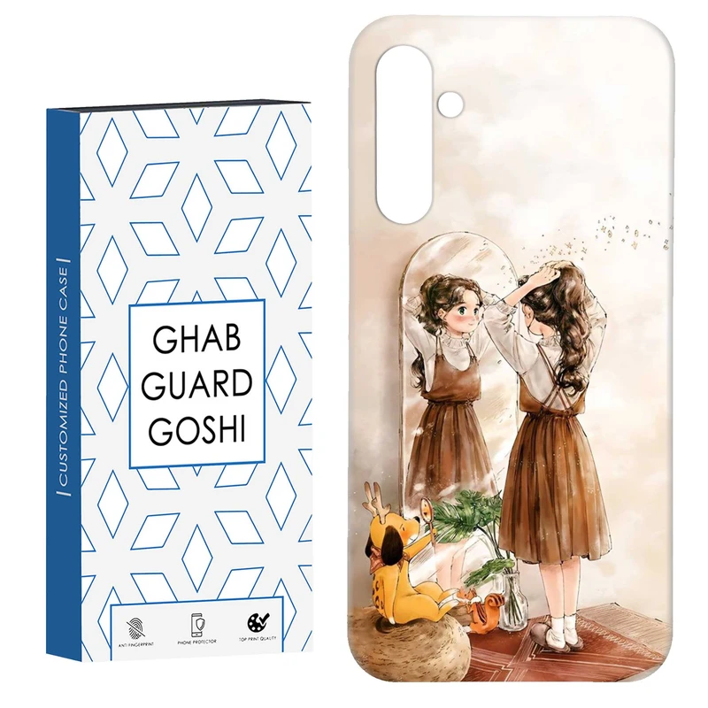 کاور قاب گارد گوشی طرح دخترانه کد Dimo-019 مناسب برای گوشی موبایل سامسونگ Galaxy S23 Fe