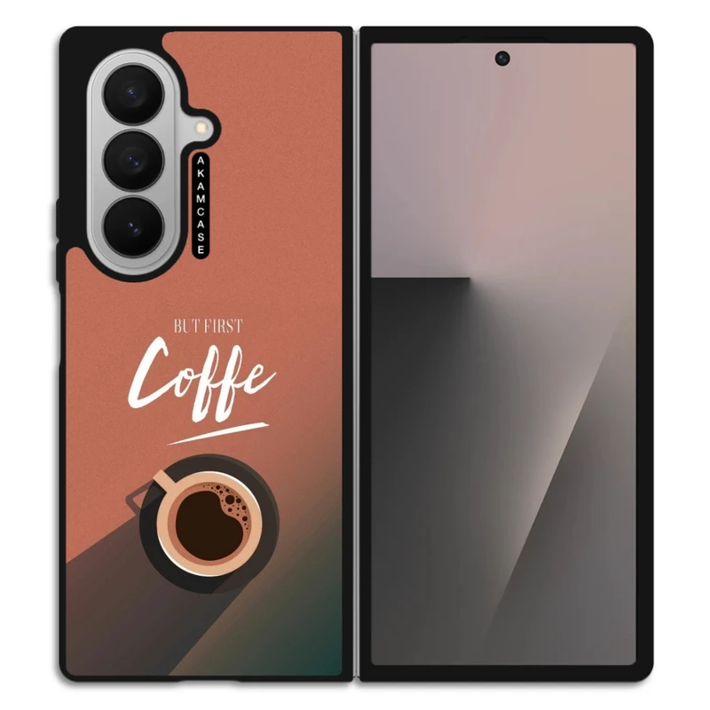 کاور آکام مدل AMC-WSGZFOLD7-COFFEE-6 مناسب برای گوشی موبایل سامسونگ Galaxy Z Fold 7
