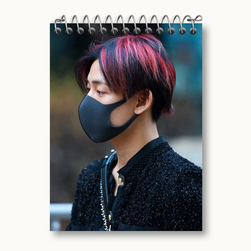 دفتر یادداشت 50 برگ خندالو مدل بم بم گروه گات سون GOT7 کد 20927