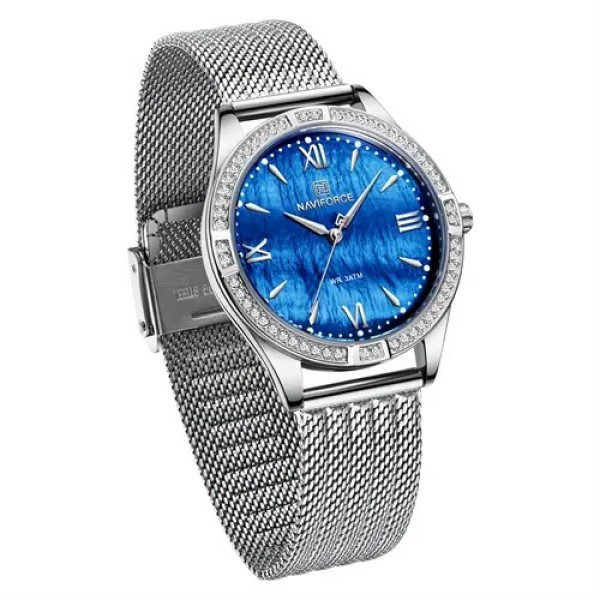 ساعت مچی عقربه ای زنانه نیوی فورس مدل NF5028SBE