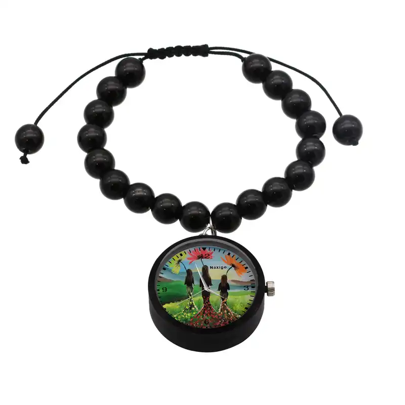 ساعت مچی عقربه ای ناکسیگو مدل گل کد BF12975