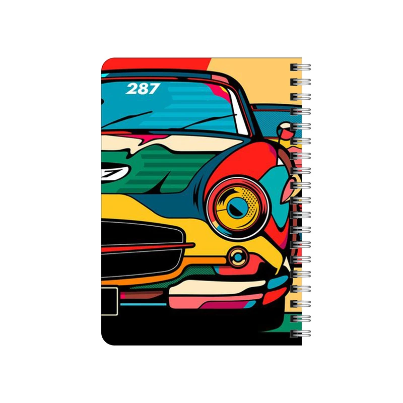 دفترچه یادداشت بامبیلیپ مدل چوبی طرح ماشین  287 کد 6732120