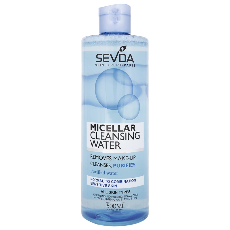 محلول پاک کننده صورت سودا مدل Micellar Water حجم 500 میلی لیتر