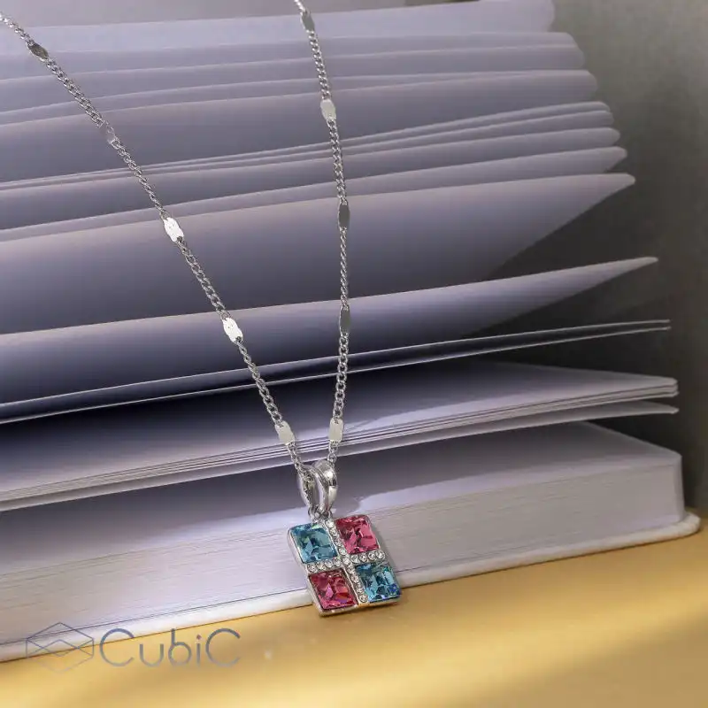 گردنبند زنانه کوبیک مدل QN-331069
