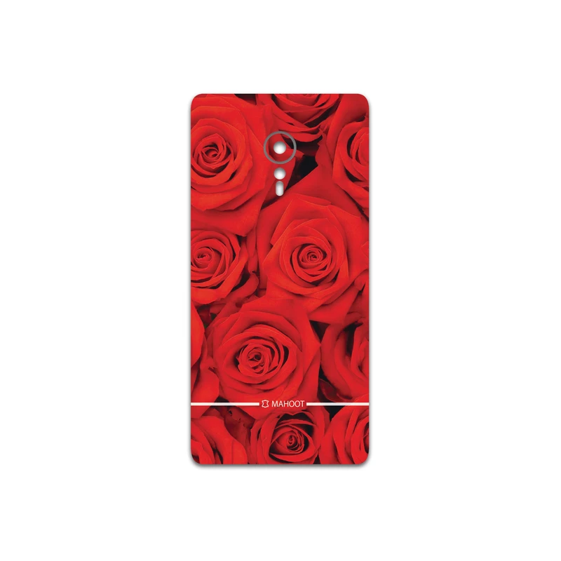 برچسب پوششی ماهوت مدل Red-Flower مناسب برای گوشی موبایل لنوو ZUK Z2