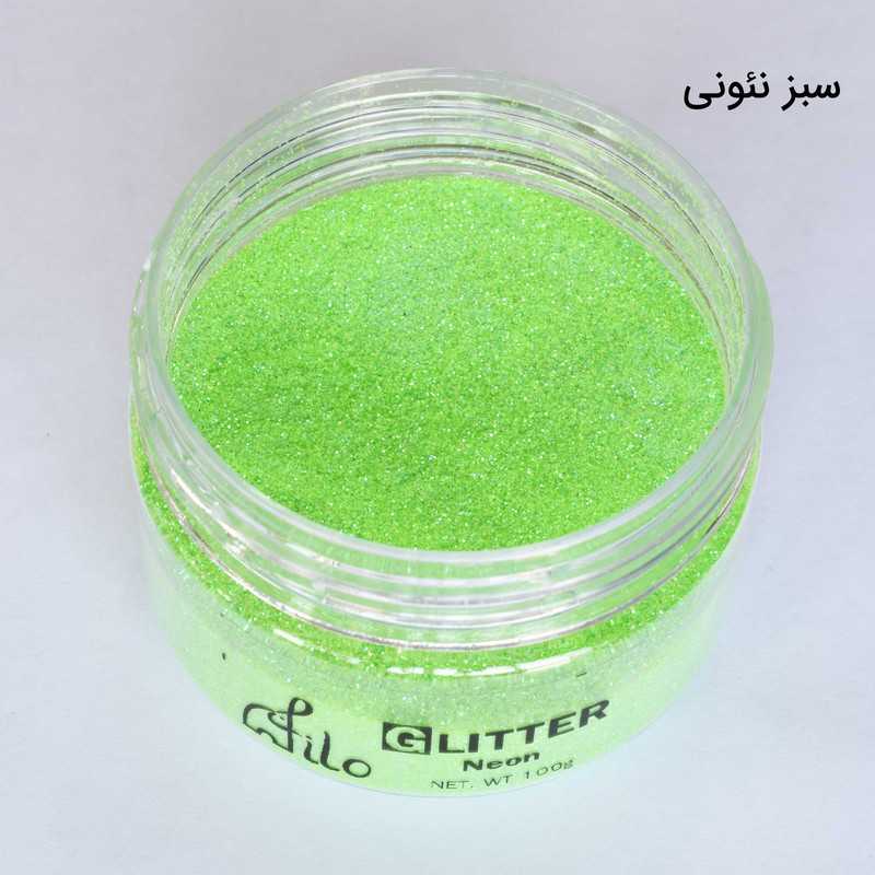 پودر اکلیل رزین اپوکسی فیلو مدل Neon 100 حجم 100 میلی لیتر