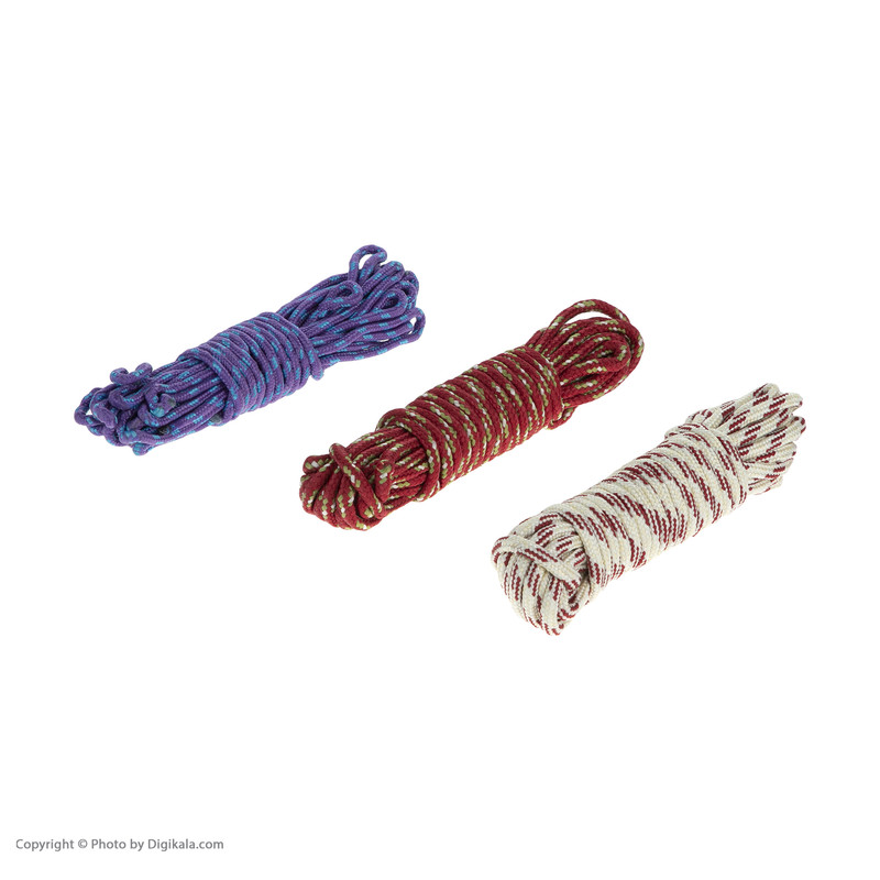 طناب مدل S11 طول 8 متر مجموعه 6 عددی طناب مدل S11 طول 8 متر مجموعه 6 عددی