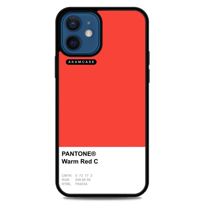 کاور آکام مدل AMC-WA12M-PANTONE-23 مناسب برای گوشی موبایل اپل iPhone 12 Mini