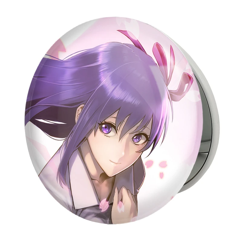 آینه جیبی خندالو طرح ساکورا انیمه فیت استی نایت Fate Stay Night مدل تاشو کد 22775 