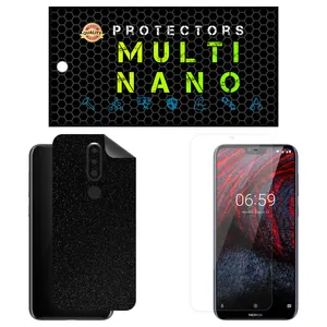 Multi Nano X-SFG Screen Protector For Nokia X6 with back skin
