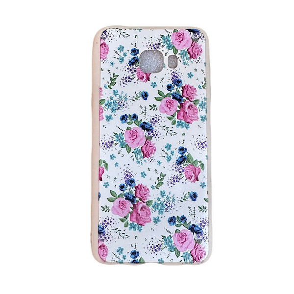 کاور طرح گل مدل tre مناسب برای گوشی موبایل سامسونگ Galaxy C5 pro