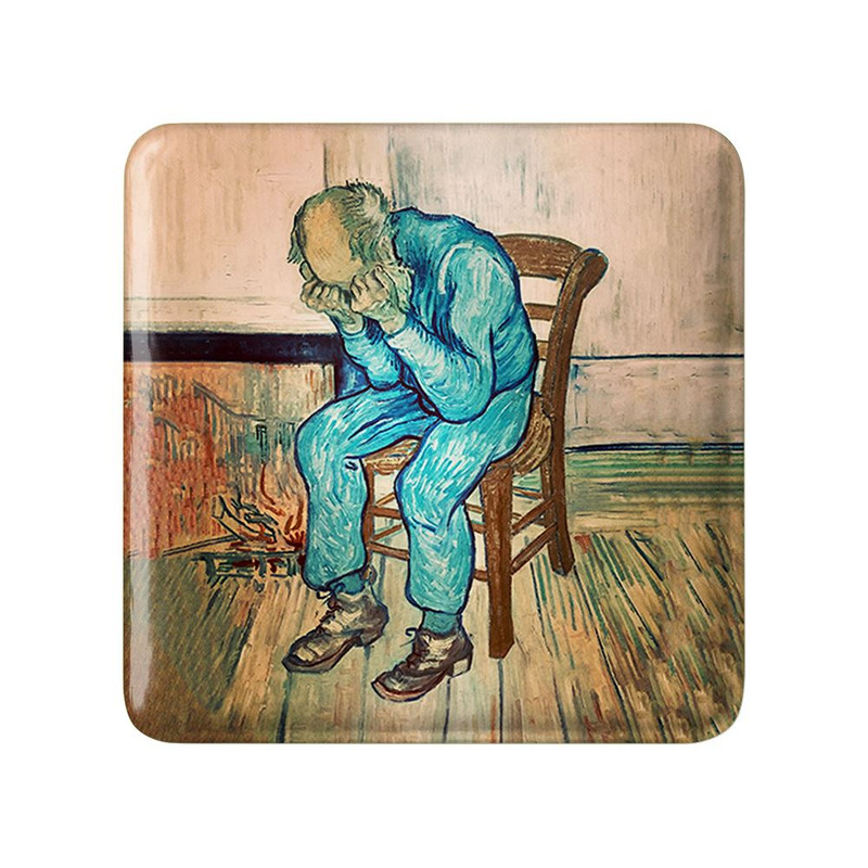 مگنت خندالو مدل نقاشی بر دروازه ابدیت اثر ونسان ونگوگ کد 25451
