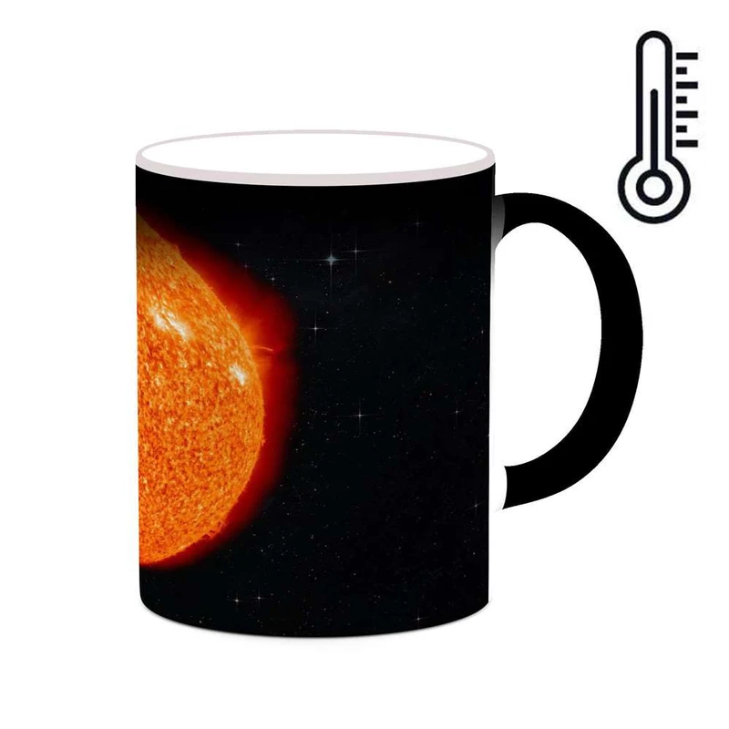 ماگ حرارتی کاکتی مدل فضا و کهکشان کد mgh20300