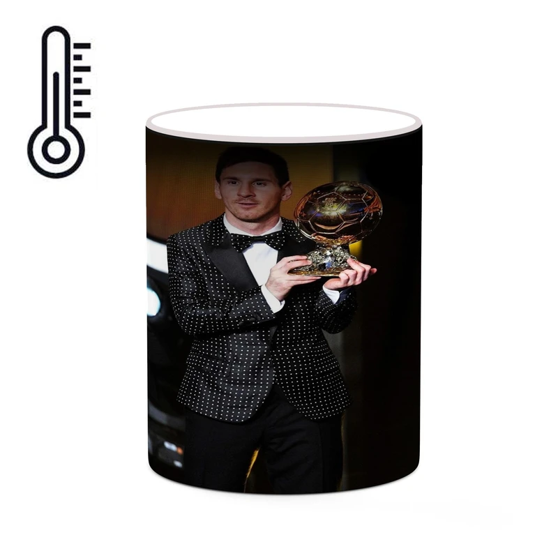 ماگ حرارتی کاکتی طرح Leo Messi لئو مسی مدل mgh42387