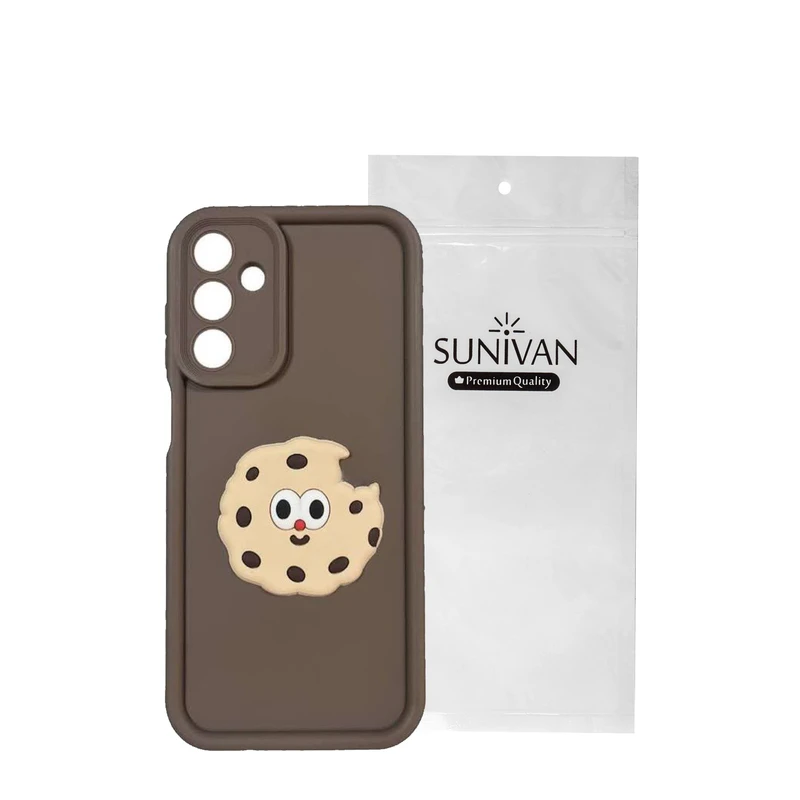 کاور سانیوان مدل سولید طرح COOKIE مناسب برای گوشی موبایل سامسونگ GALAXY A55