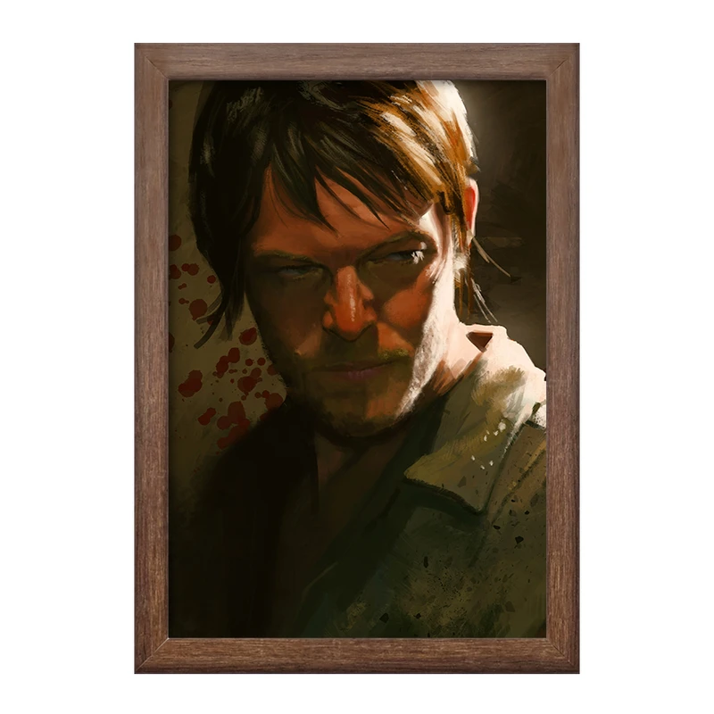 تابلو خندالو طرح دریل مردگان متحرک کد F247