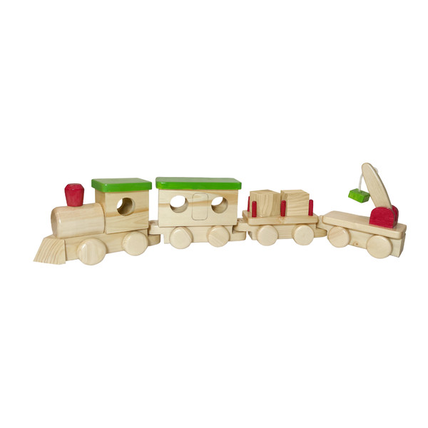 قطار بازی مدل چوبی 42015