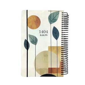 سالنامه سال 1404 سم مدل جلد سخت طرح برگ