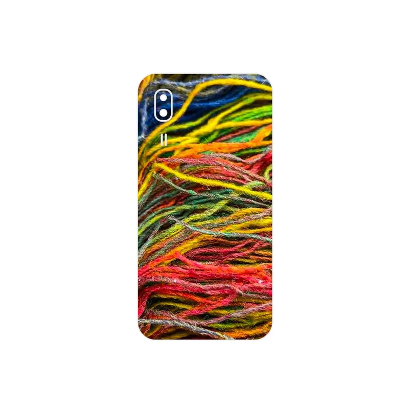 برچسب پوششی ماهوت مدل Fabric Texture 9 مناسب برای گوشی موبایل سامسونگ Galaxy A2 Core