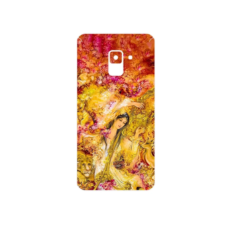 برچسب پوششی ماهوت مدل Persian miniature 1 مناسب برای گوشی موبایل سامسونگ Galaxy A8 2018