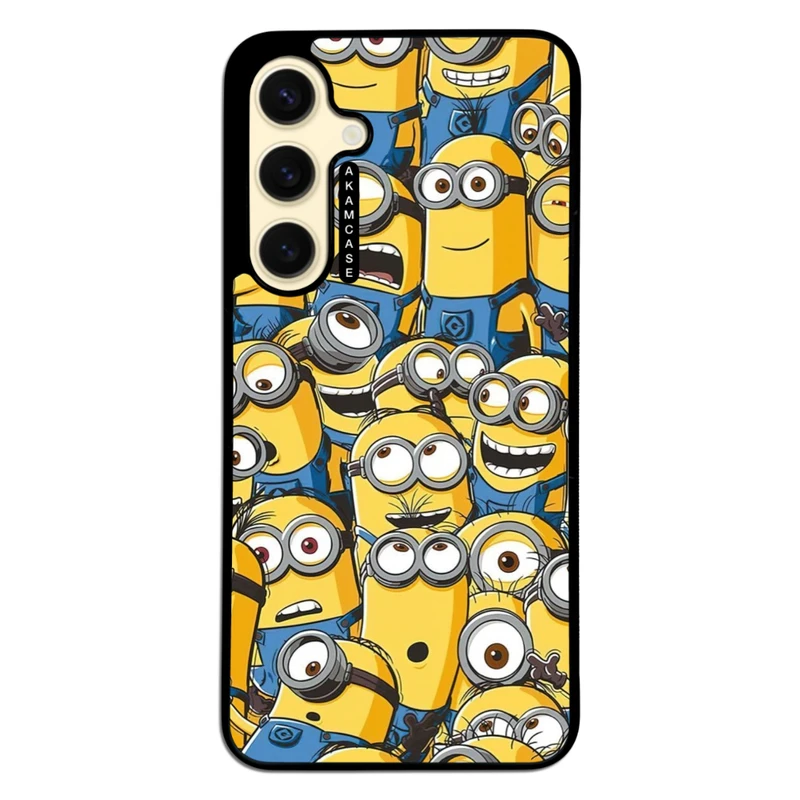 کاور آکام مدل AMC-WSGS24FE-MINIONS13 مناسب برای گوشی موبایل سامسونگ Galaxy S24 FE