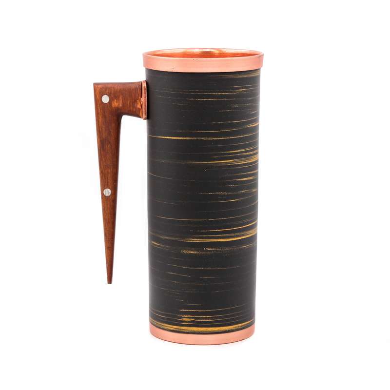 پارچ مسی طرح استوانه رنگی کد ma-110