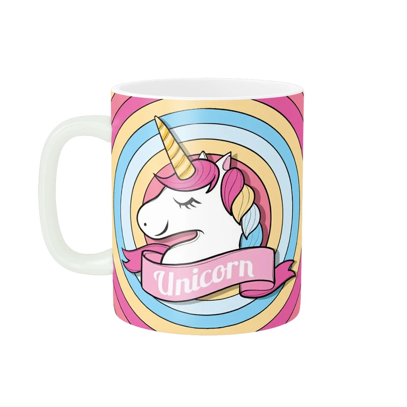 ماگ پاد آفرین طرح یونیکورن کد 3952