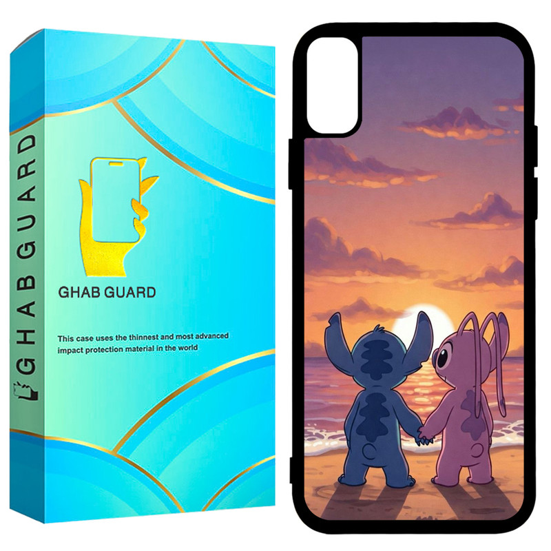کاور قاب گارد طرح استیچ مدل GCHPX مناسب برای گوشی موبایل اپل iPhone X / XS