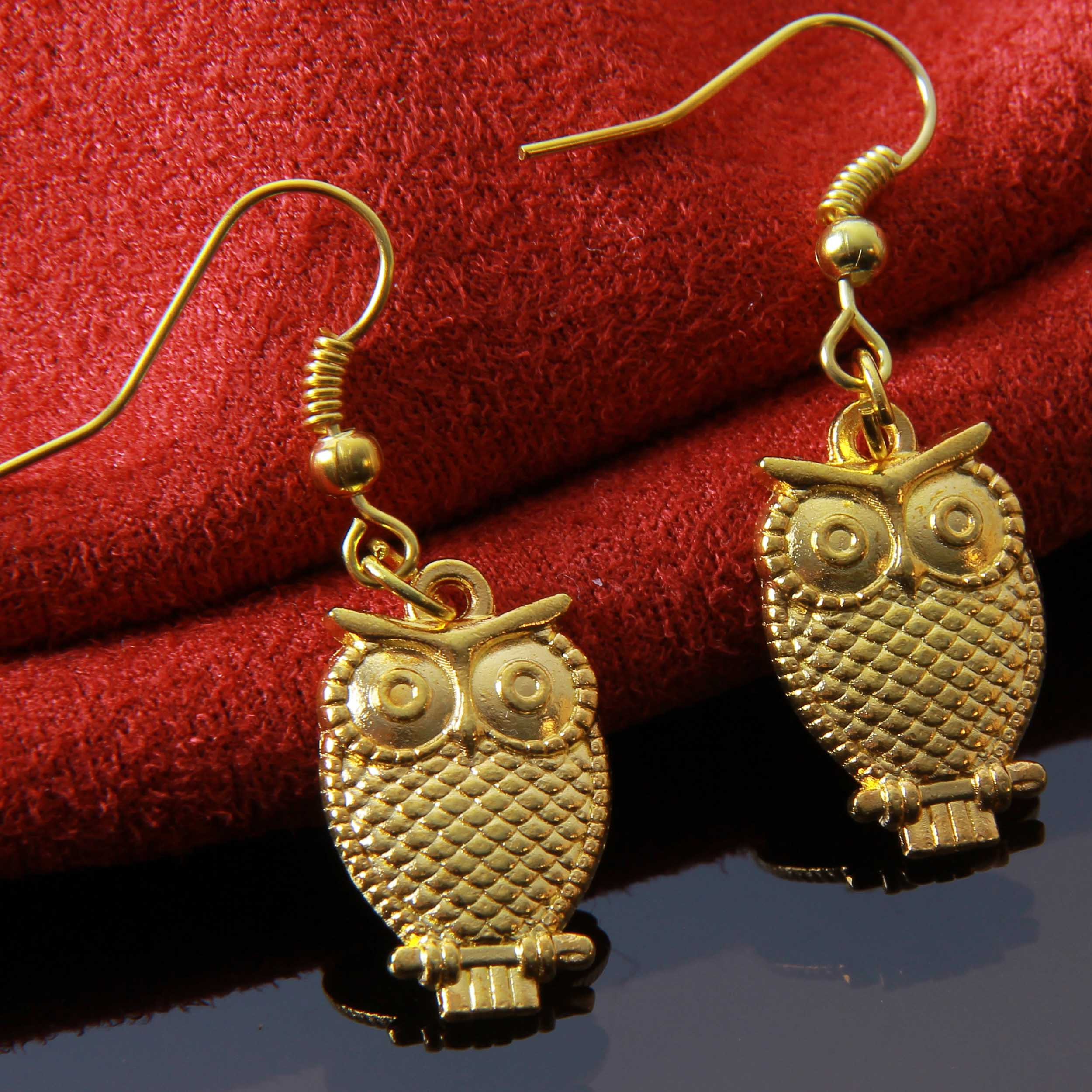 گوشواره دخترانه مدل فلزی فانتزی کد GZN_121