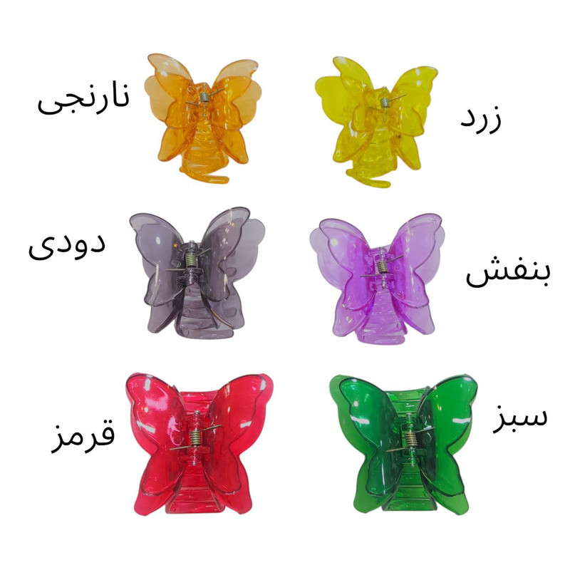 کلیپس مو زنانه 3