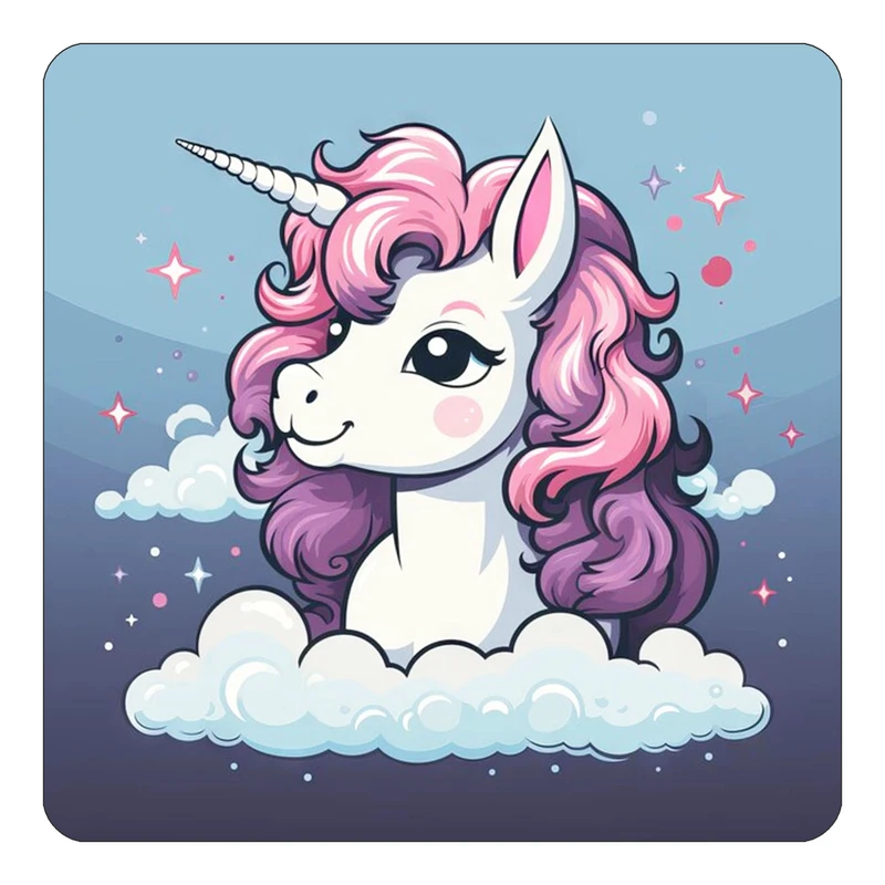 مگنت کاکتی طرح اسب تک شاخ و یونیکورن مدل mp31514