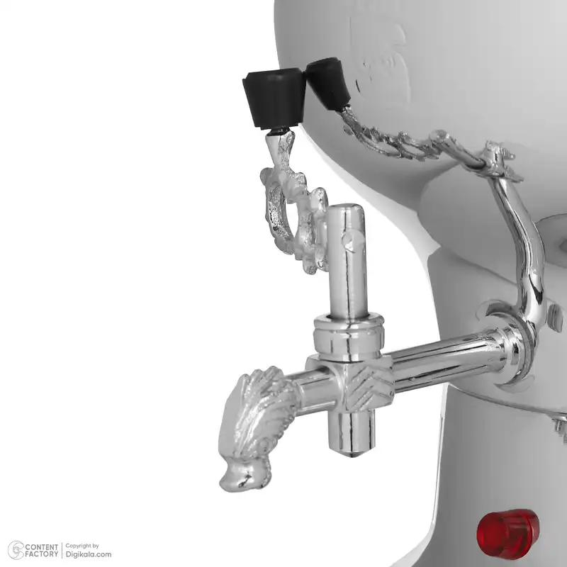 سماور برقی زرین مدل حوریا کد 236 ظرفیت 8 لیتر