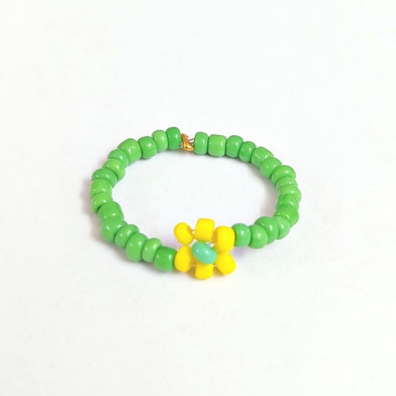 انگشتر دخترانه مدل شکوفه های بهاری 03