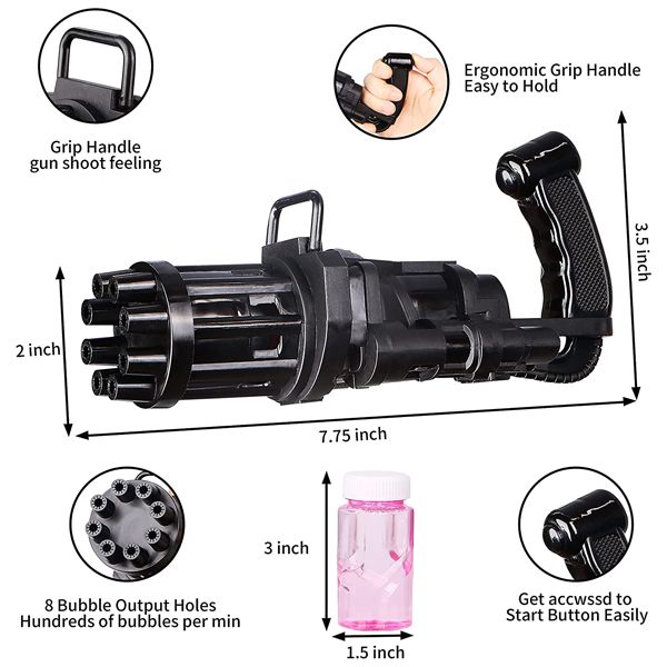 تفنگ حباب ساز مدل HL-2802 -  - 4
