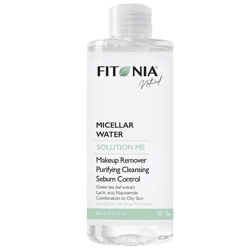 میسلار واتر فیتونیا مدل solution me مخصوص پوست چرب و مختلط حجم 200 میلی لیتر