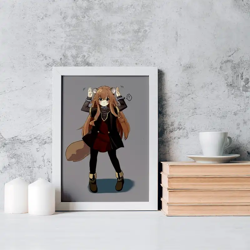 تابلو خندالو مدل رافتالیا انیمه ظهور قهرمان سپر کد 15958