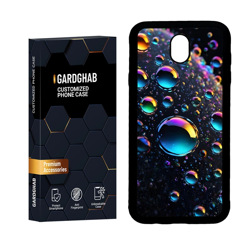 کاور گارد قاب مدل دور ژله ای ساده مناسب برای گوشی موبایل سامسونگ Galaxy J7 Pro