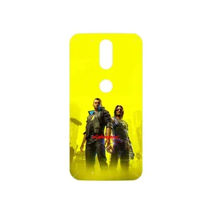 MAHOOT Cyberpunk Game Series Cover Sticker for Motorola Moto G4