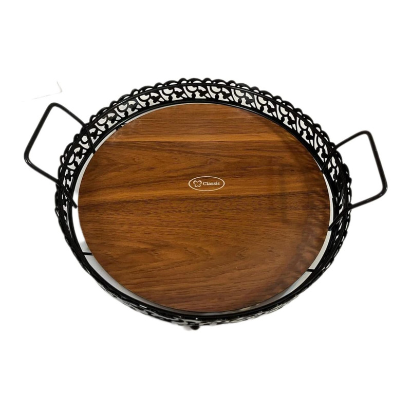 سینی مدل فلزی گرد