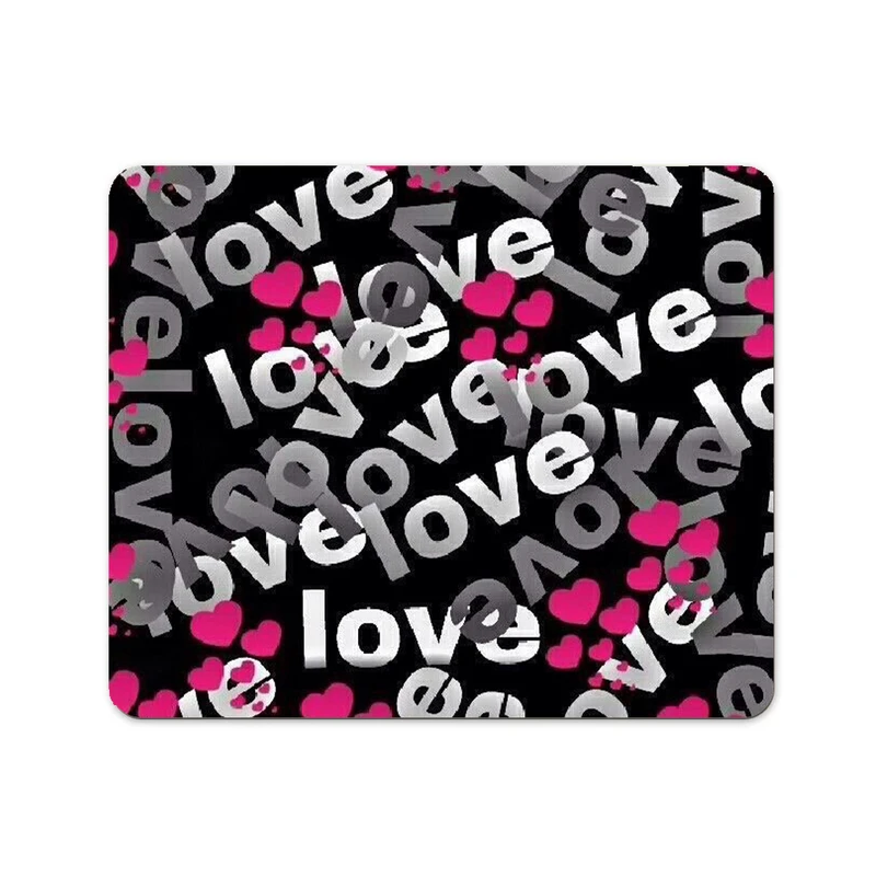 ماوس پد پاد آفرین طرح عشق کد 363 سایز 19*24 سانتی متر