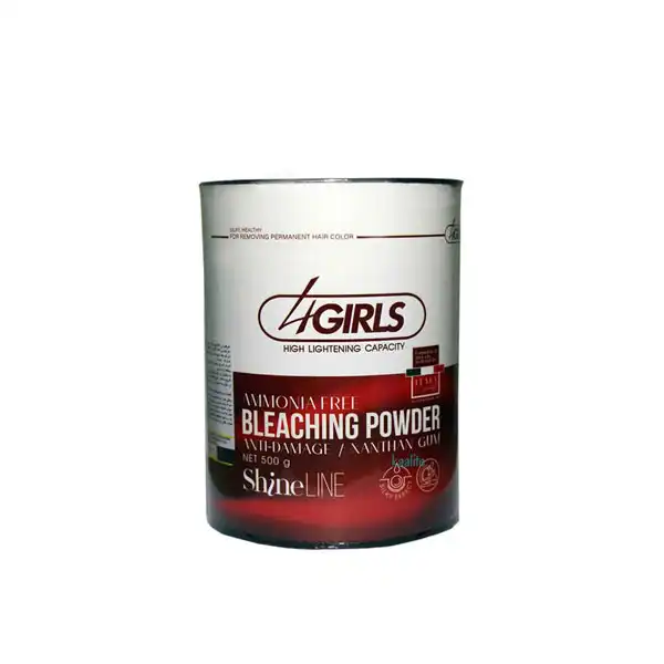 پودر دکلره 4گرلز مدل 01 وزن 500 گرم رنگ بنفش