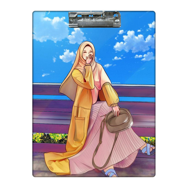 تخته شاسی طرح دختر و استایل کد  6456716 سایز A4