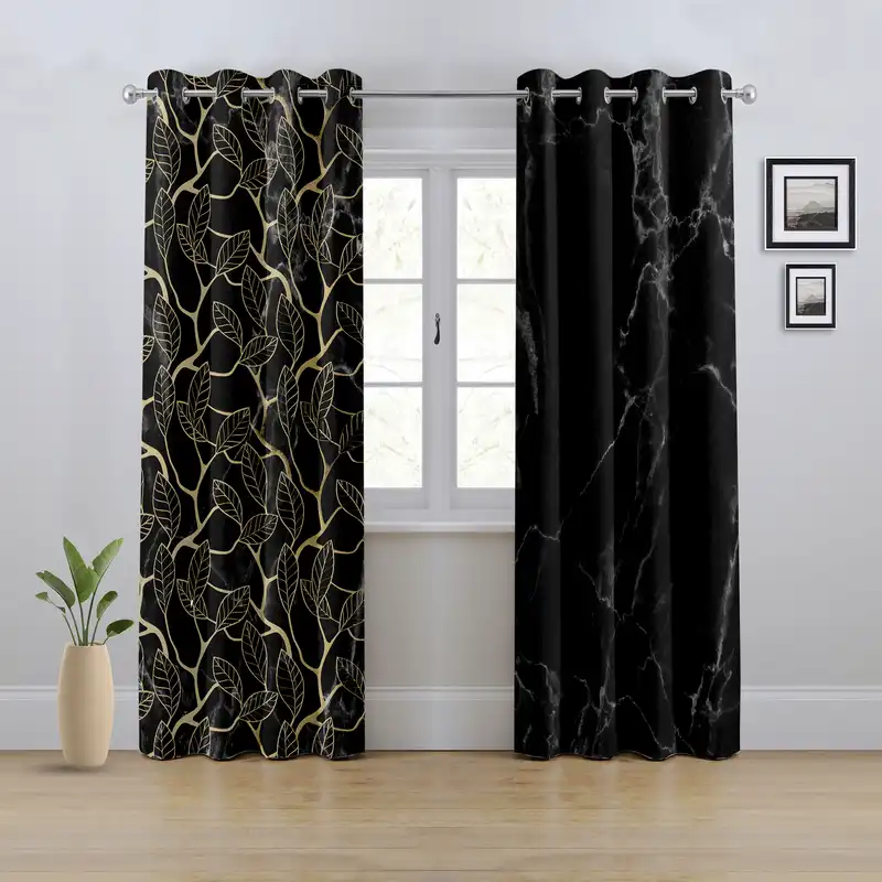 پرده مدل هازان پانچی سایز 280x145 سانتی متر