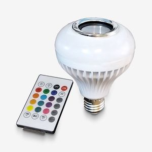 لامپ هوشمند و اسپیکر بلوتوثی مدل led music blub کد HB-61