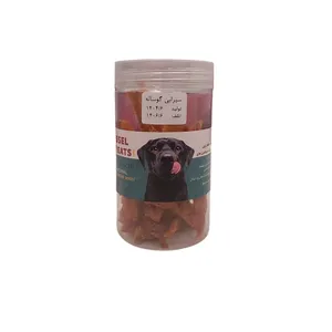 تشویقی سگ راسل مدل سیرابی نواری گوساله وزن 70 گرم