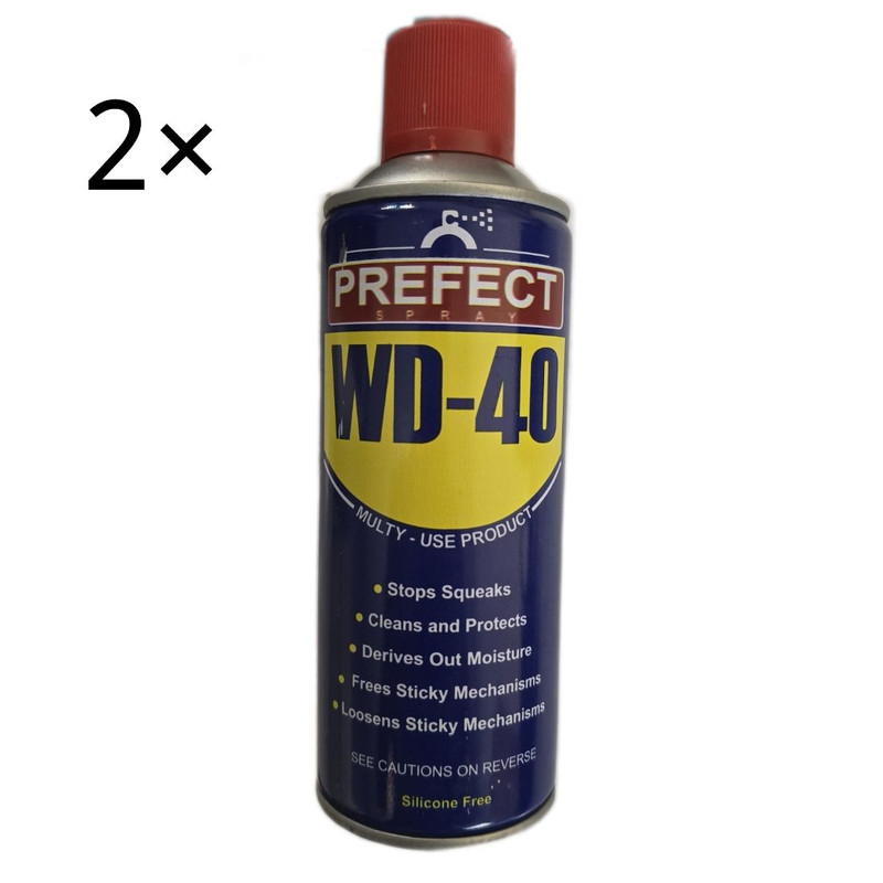 اسپری روان کننده پروتک مدل WD_40 حجم 450میلی لیتر مجموعه 2 عددی