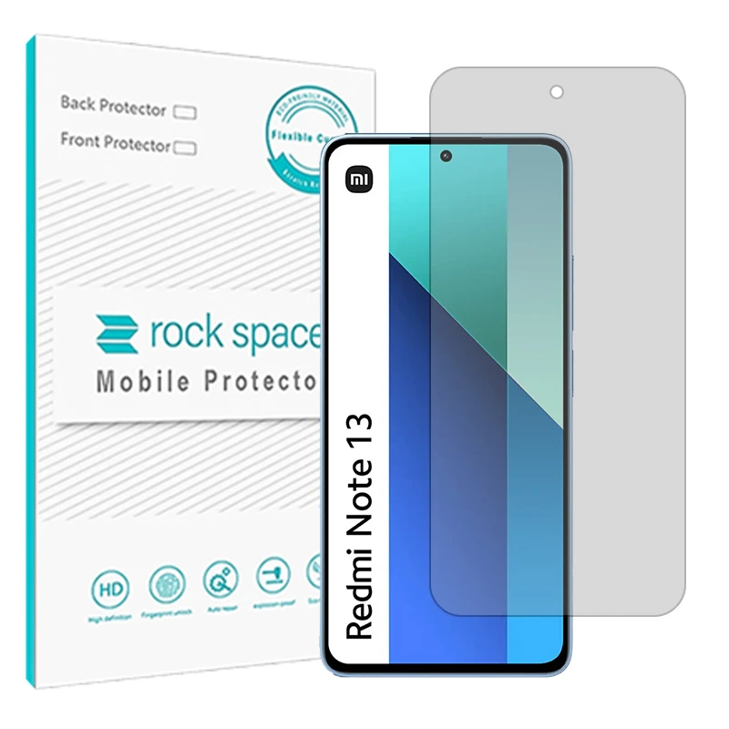 محافظ صفحه نمایش مات راک اسپیس مدل Resistant مناسب برای گوشی موبایل شیائومی Redmi Note 13 4G