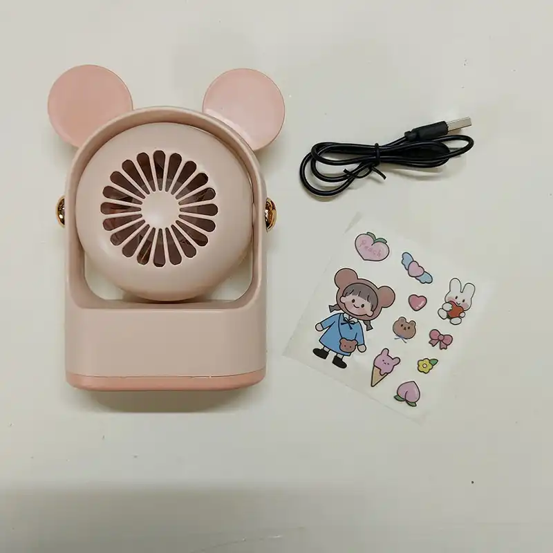 پنکه همراه طرح خرس مدل YM88159